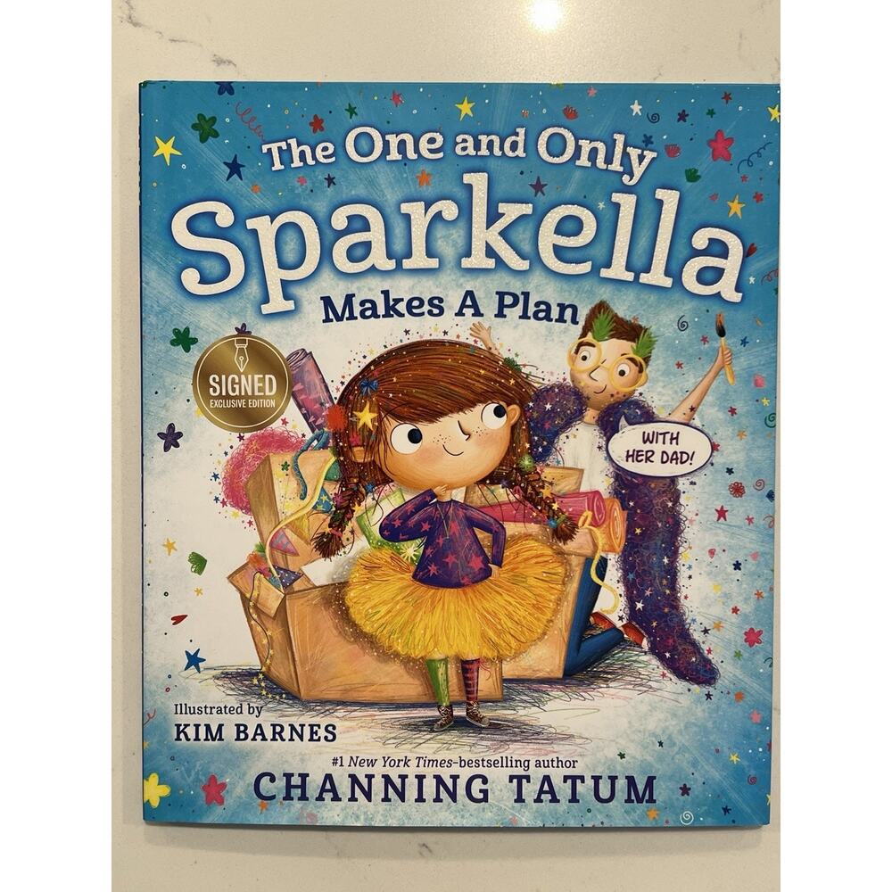 Channing Tatum SIGNED BOOK The One And Only Sparkella Children's Autographed #2